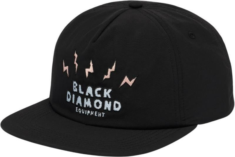 Synthetic Surf Hat - black / lightning bolts 1