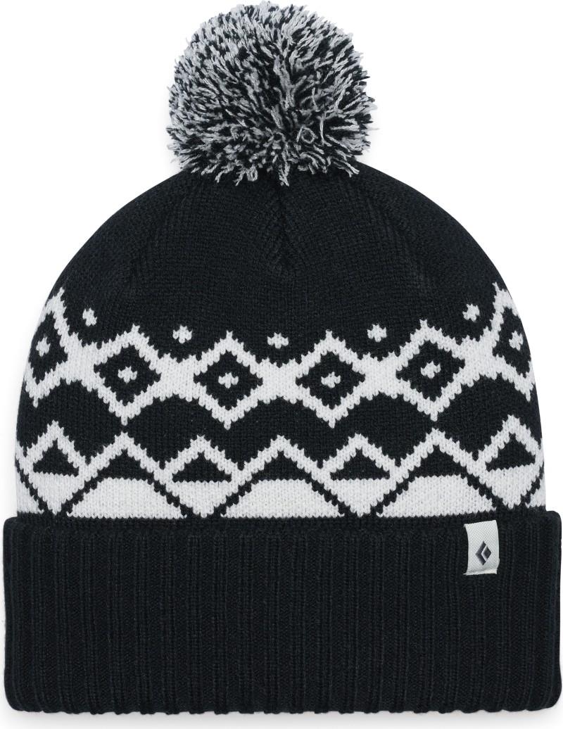 Tom Pom Beanie - black / white 1