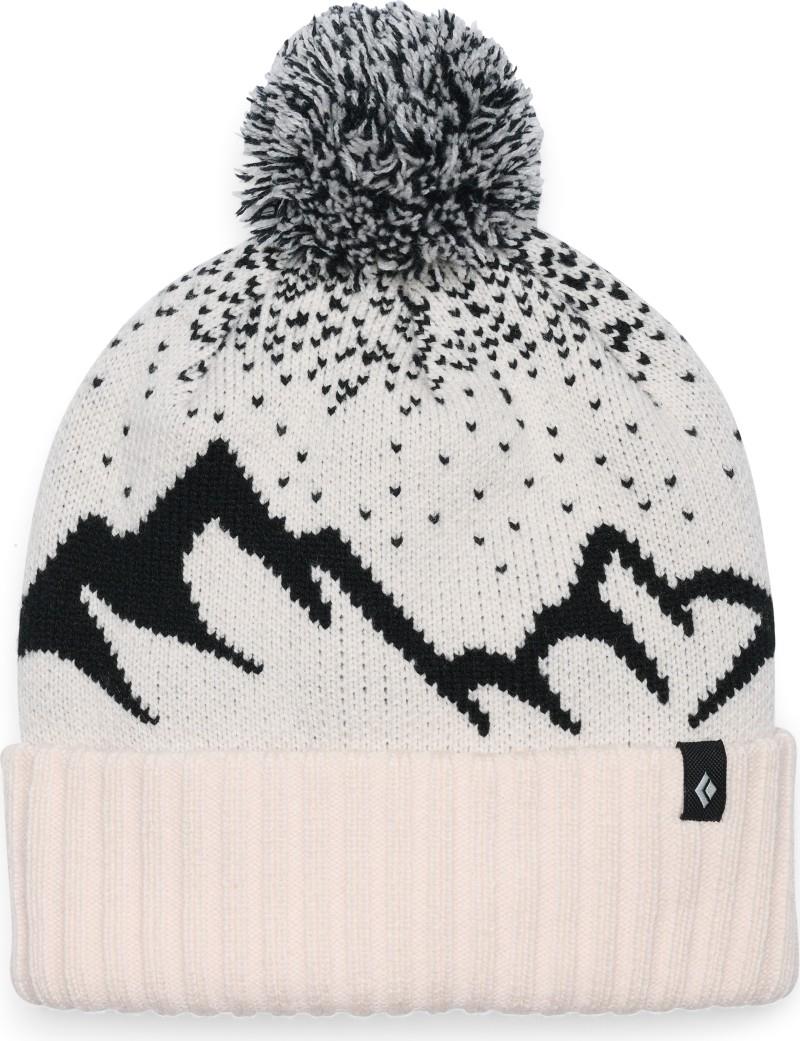 Tom Pom Beanie - off white / black 1