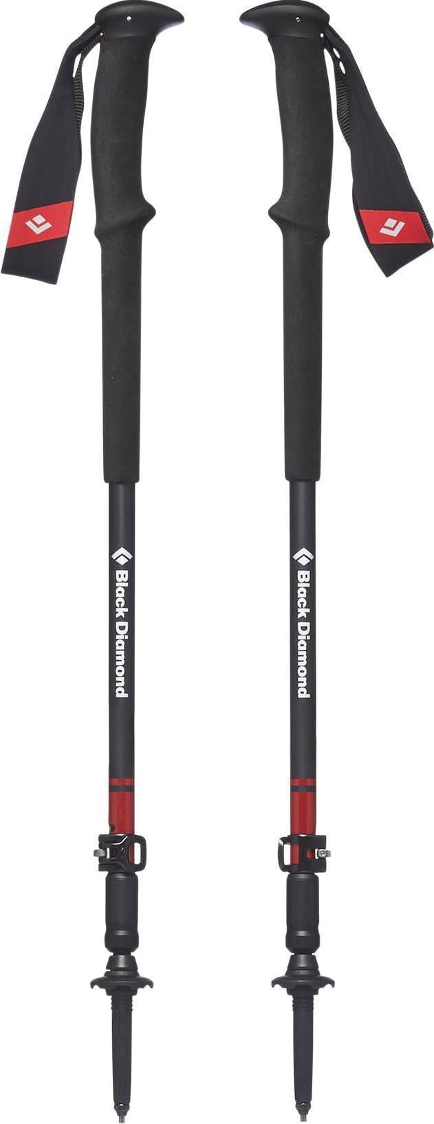 Trail Pro Trek Poles - fire red 1