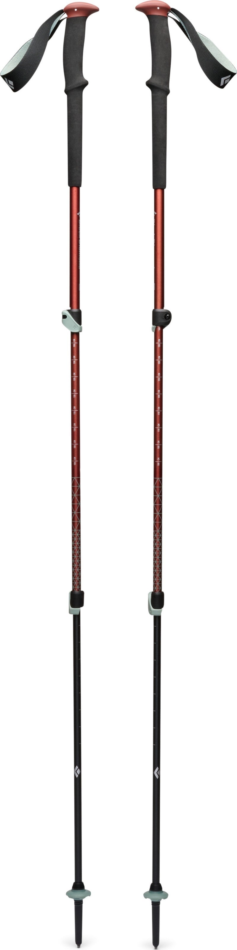 Trail Trekking Poles - iron red 1