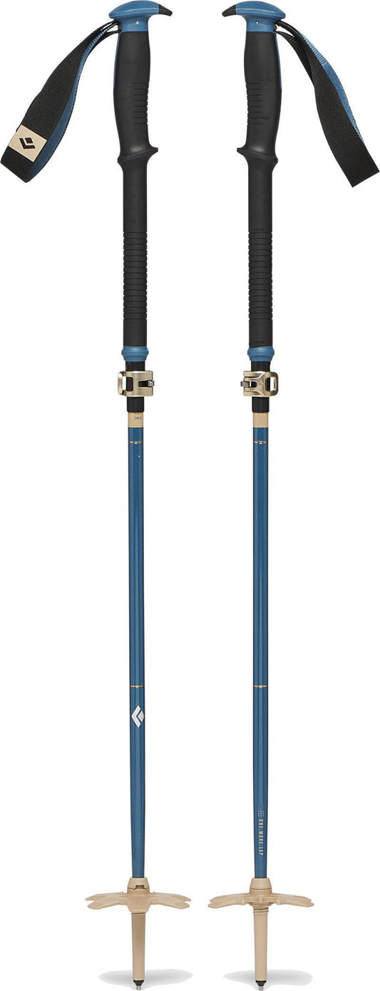 Traverse Compactor Ski Poles - Creek Blue 1