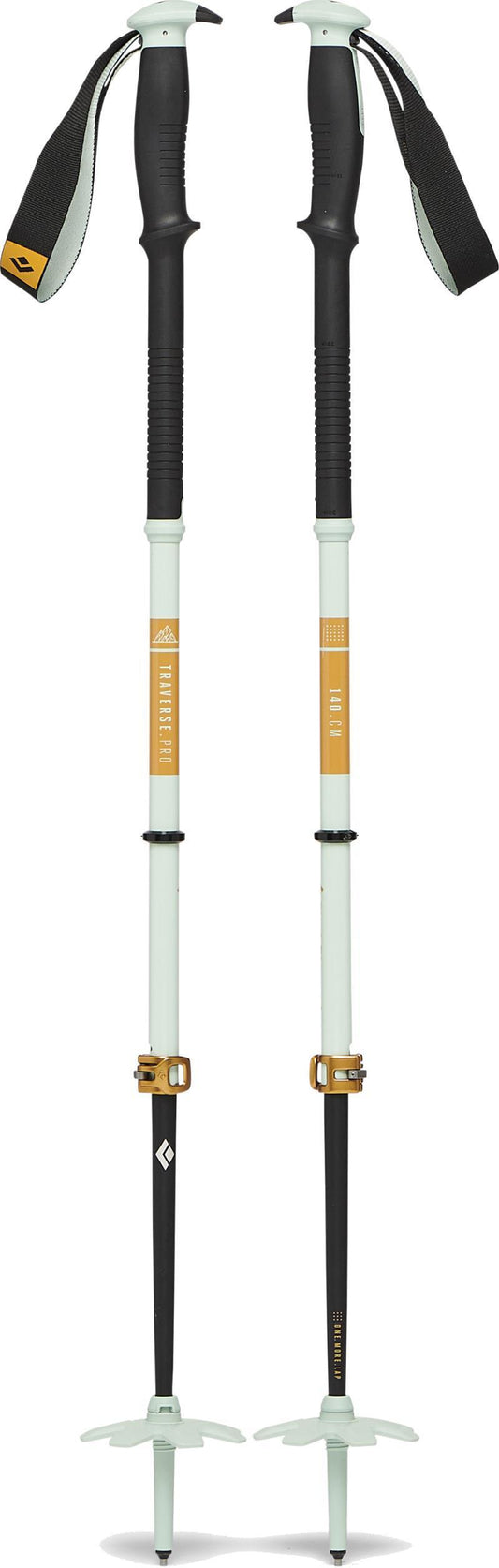 Traverse Pro Ski Poles - Foam Green 1