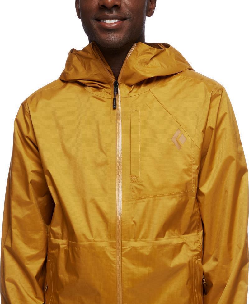 Treeline Rain Shell - Mens - Amber 5