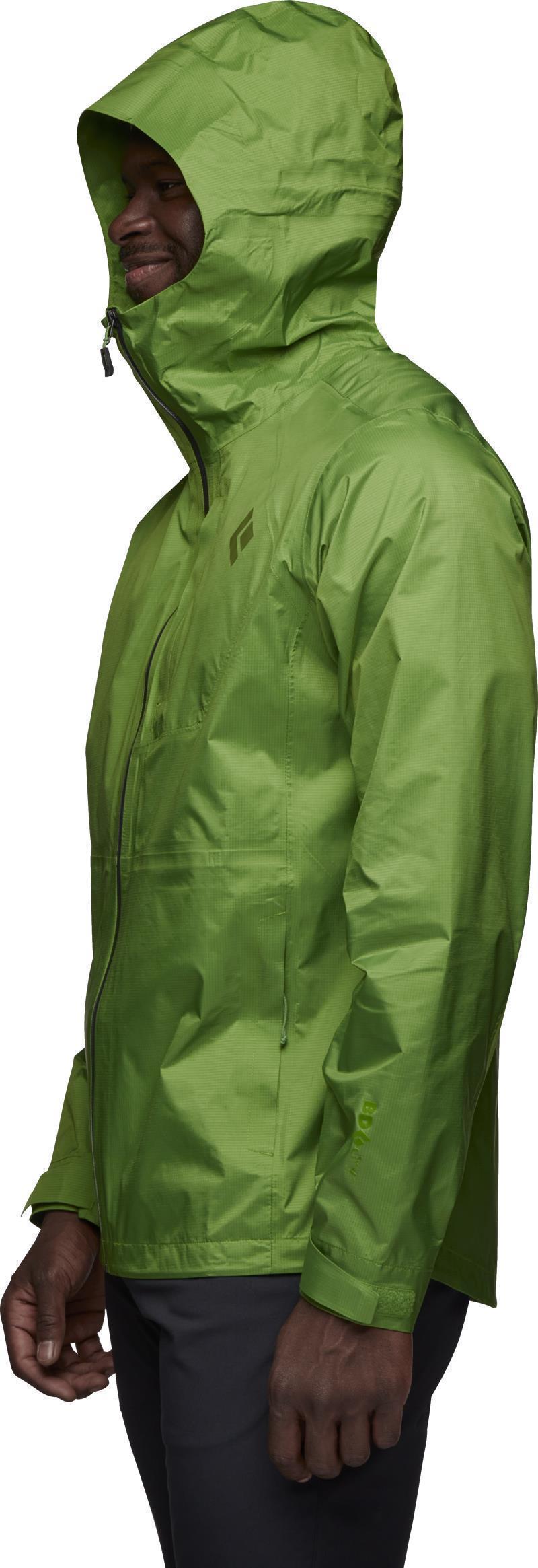 Treeline Rain Shell - Mens - Bottle Green 4