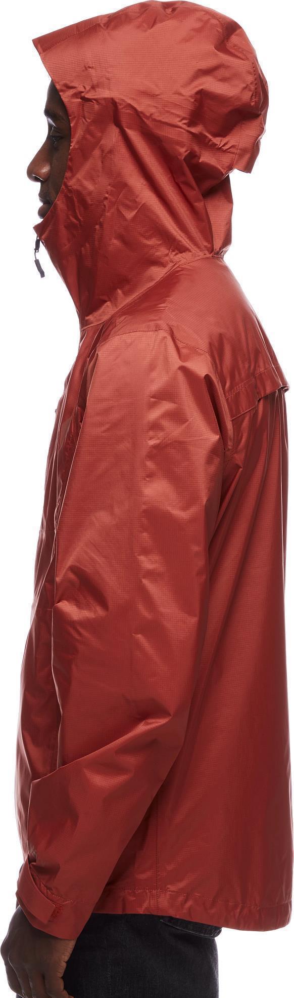 Treeline Rain Shell - Mens - Red Rock 4