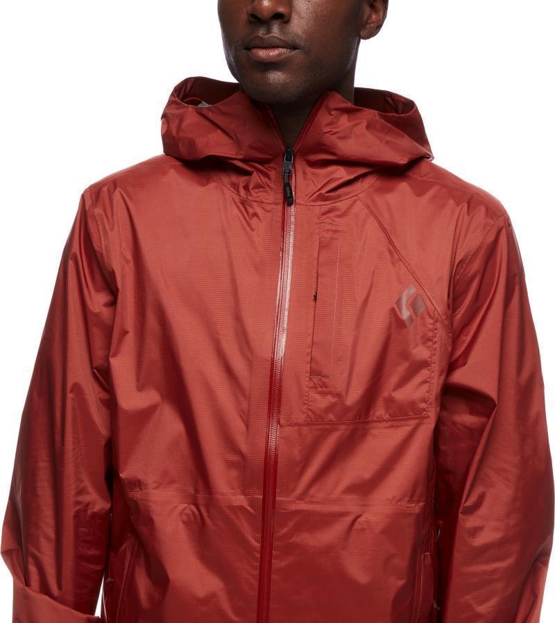 Treeline Rain Shell - Mens - Red Rock 5
