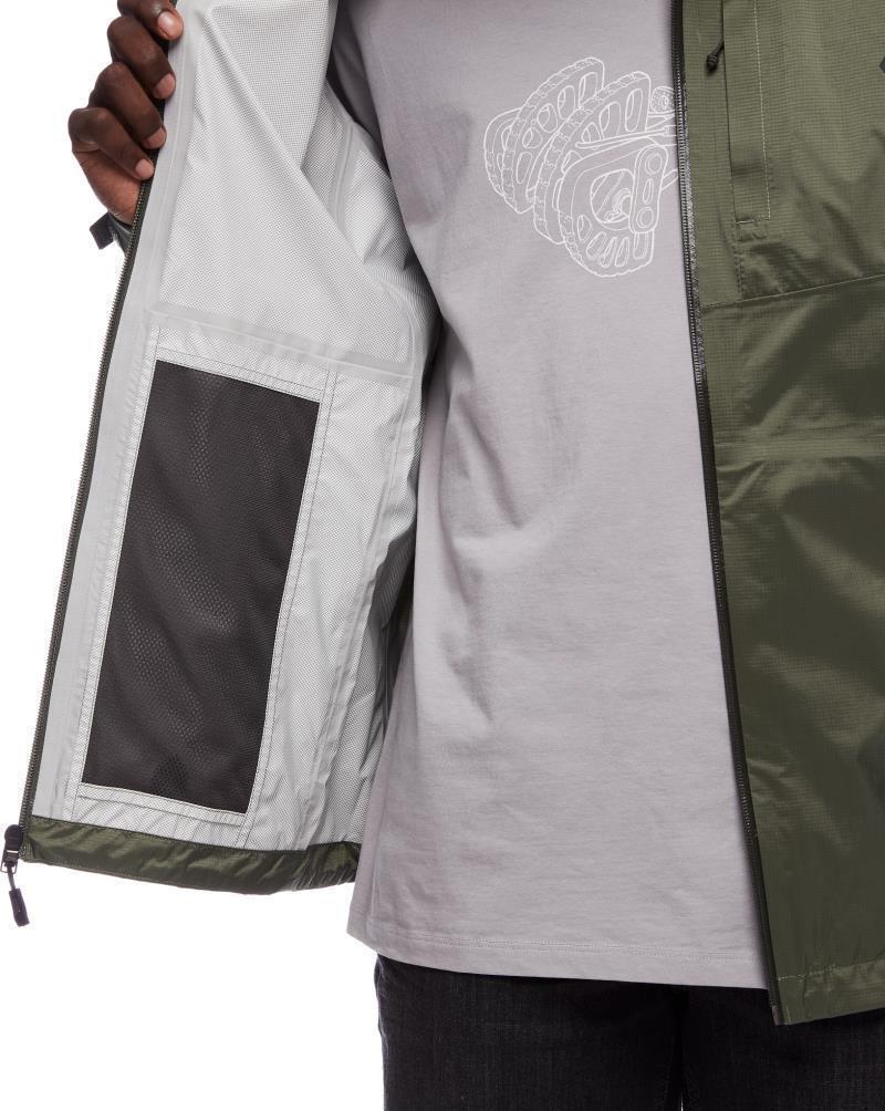 Treeline Rain Shell - Mens - Tundra 7