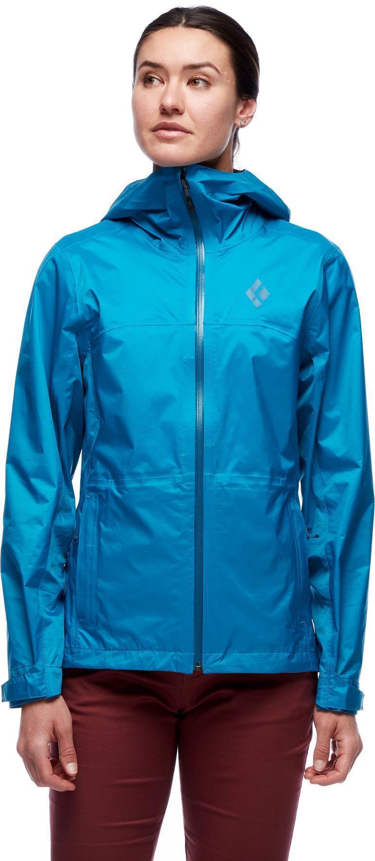 Treeline Rain Shell - Womens - Azul 2
