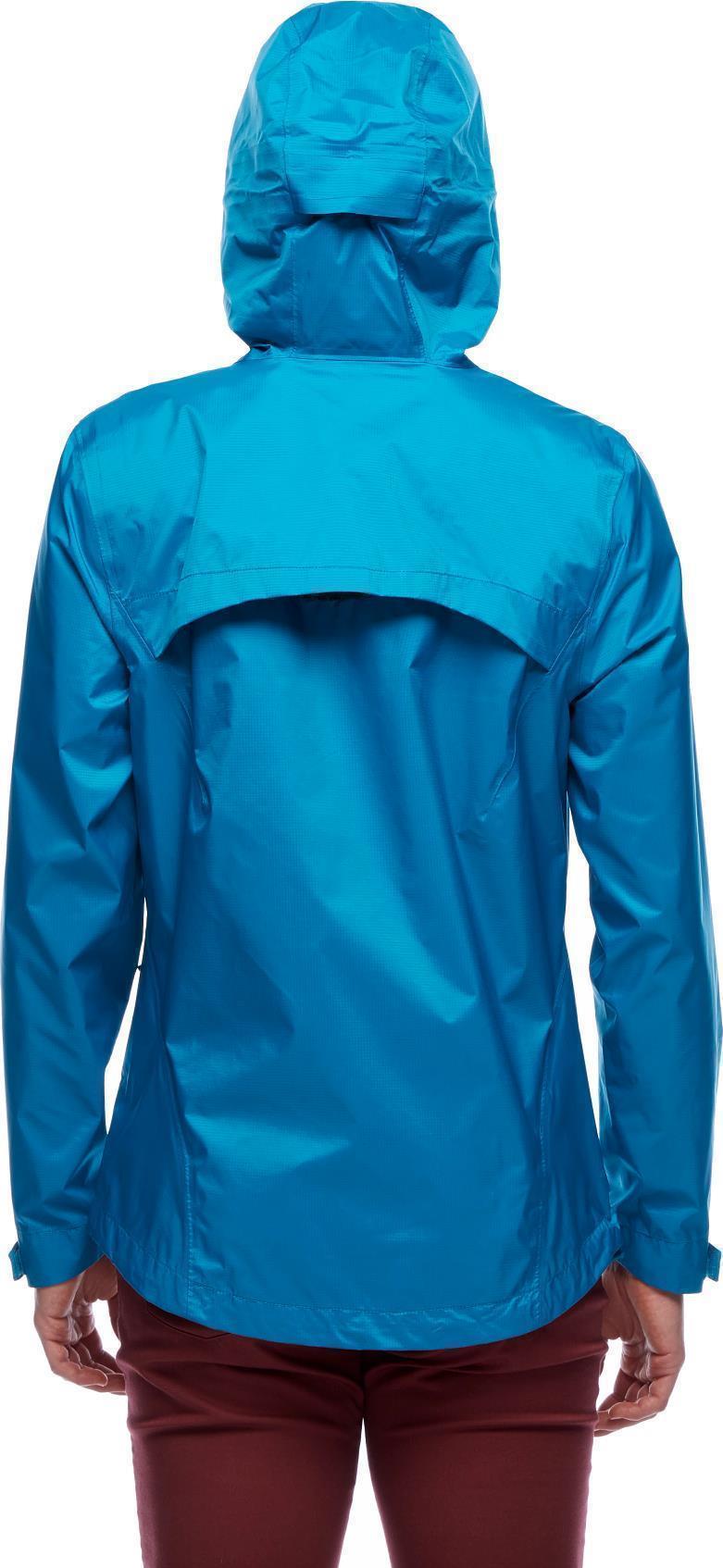 Treeline Rain Shell - Womens - Azul 3