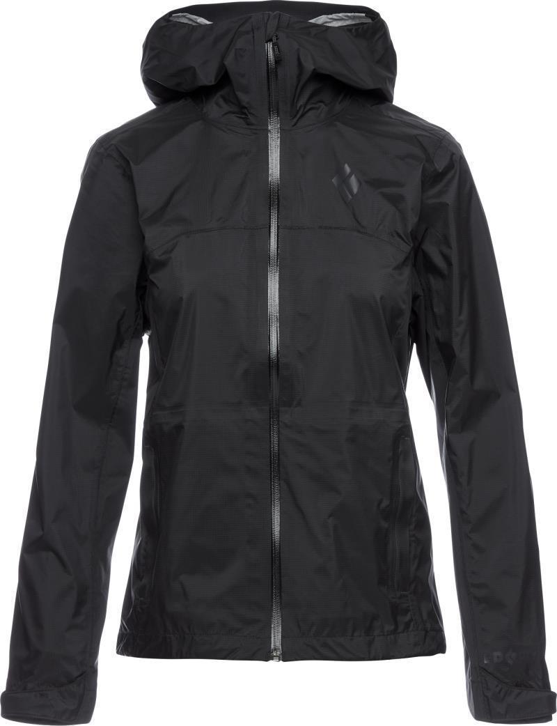 Treeline Rain Shell - Womens - Black 1