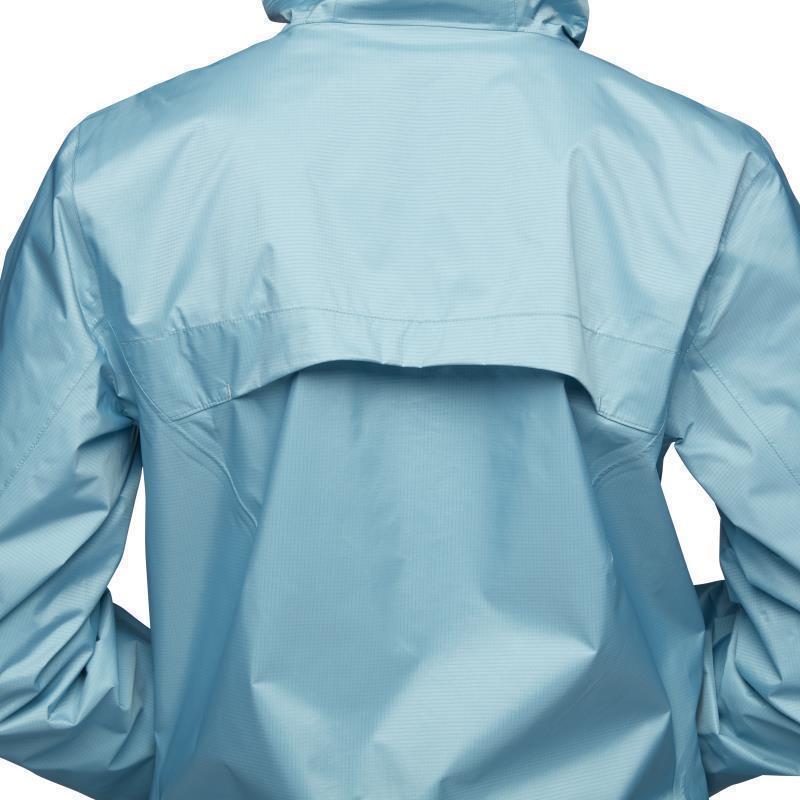 Treeline Rain Shell - Womens - Coastal Blue 4