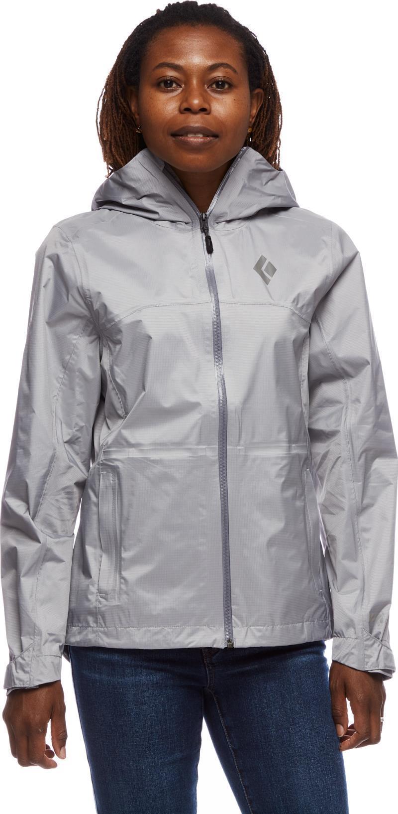 Treeline Rain Shell - Womens - Pewter 2