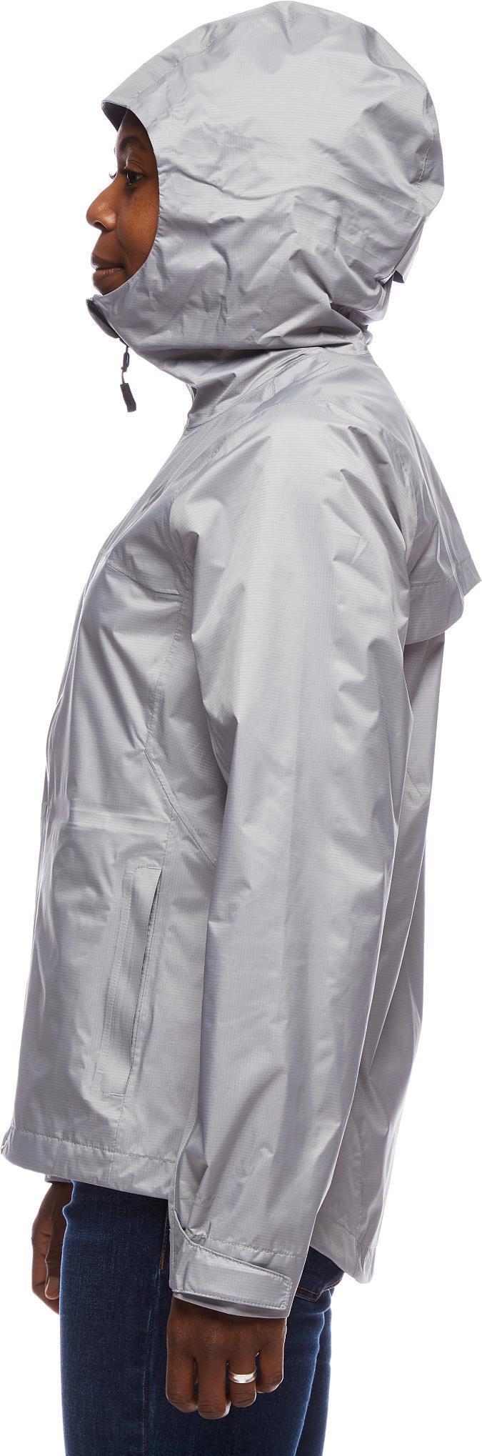 Treeline Rain Shell - Womens - Pewter 4