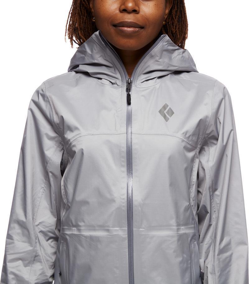 Treeline Rain Shell - Womens - Pewter 5