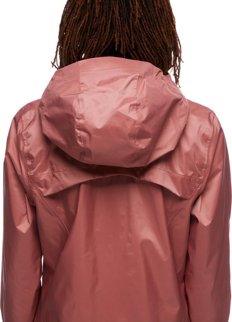 Treeline Rain Shell - Womens - Rosewood 6