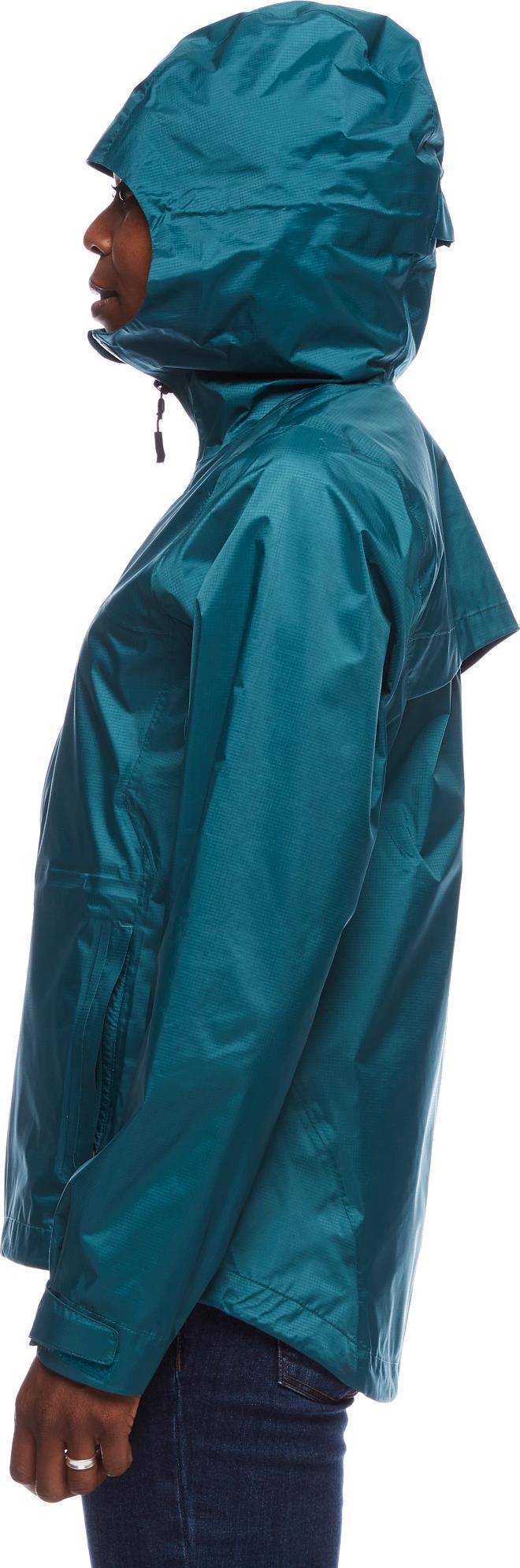 Treeline Rain Shell - Womens - Sea Pine 4