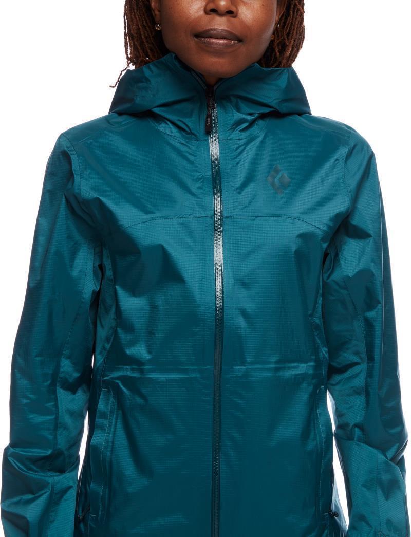 Treeline Rain Shell - Womens - Sea Pine 5
