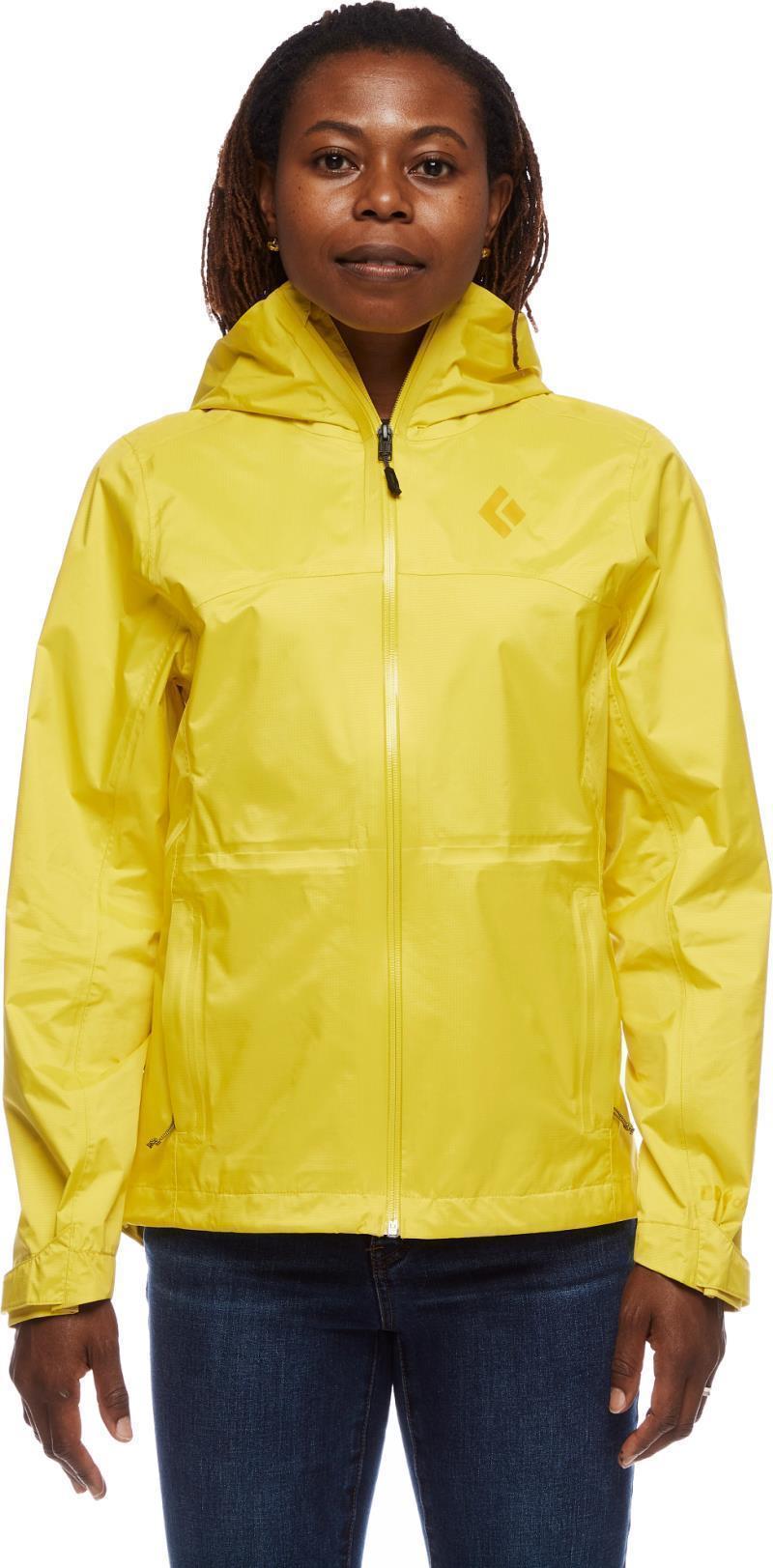 Treeline Rain Shell - Womens - Sunflare 2