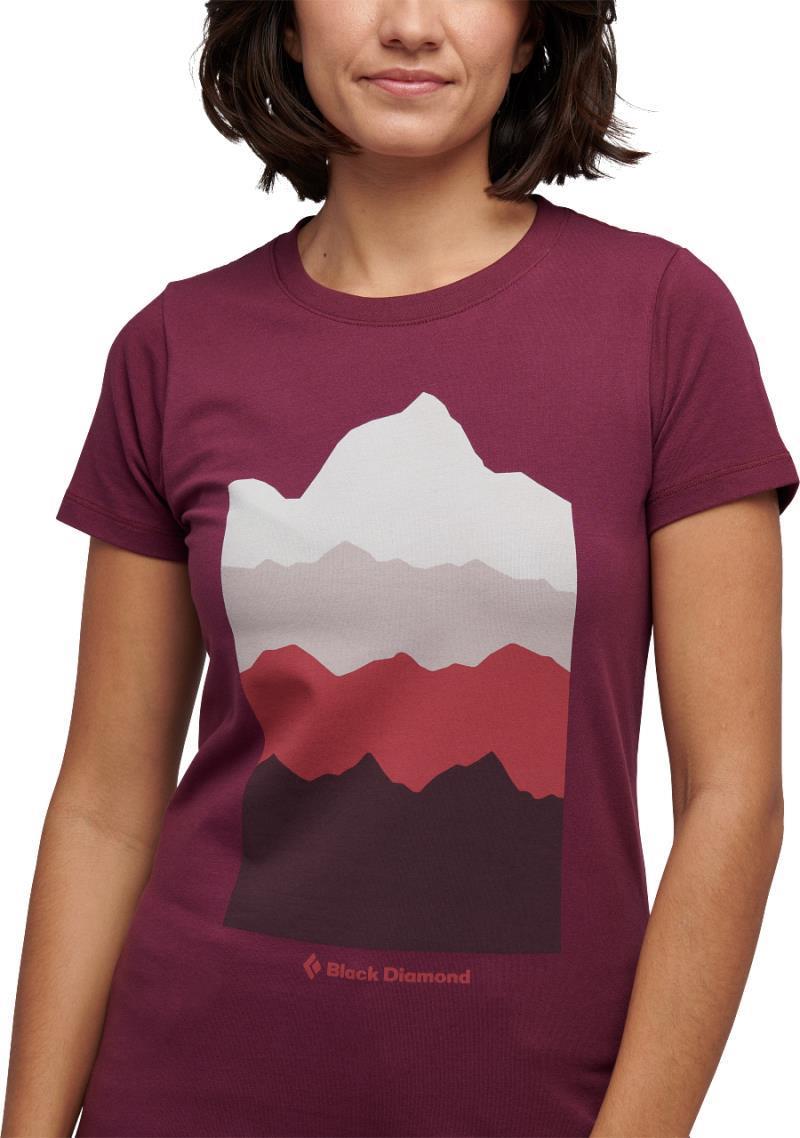 Vista SS Tee - Womens - blackberry 1
