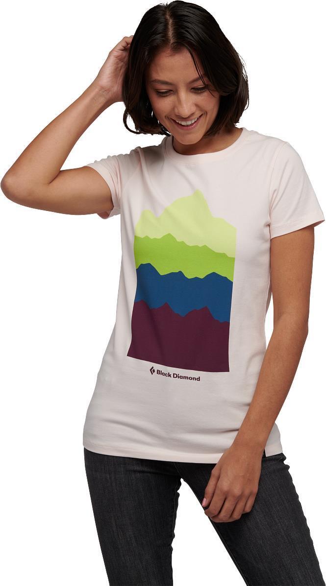Vista SS Tee - Womens - ice pink 1