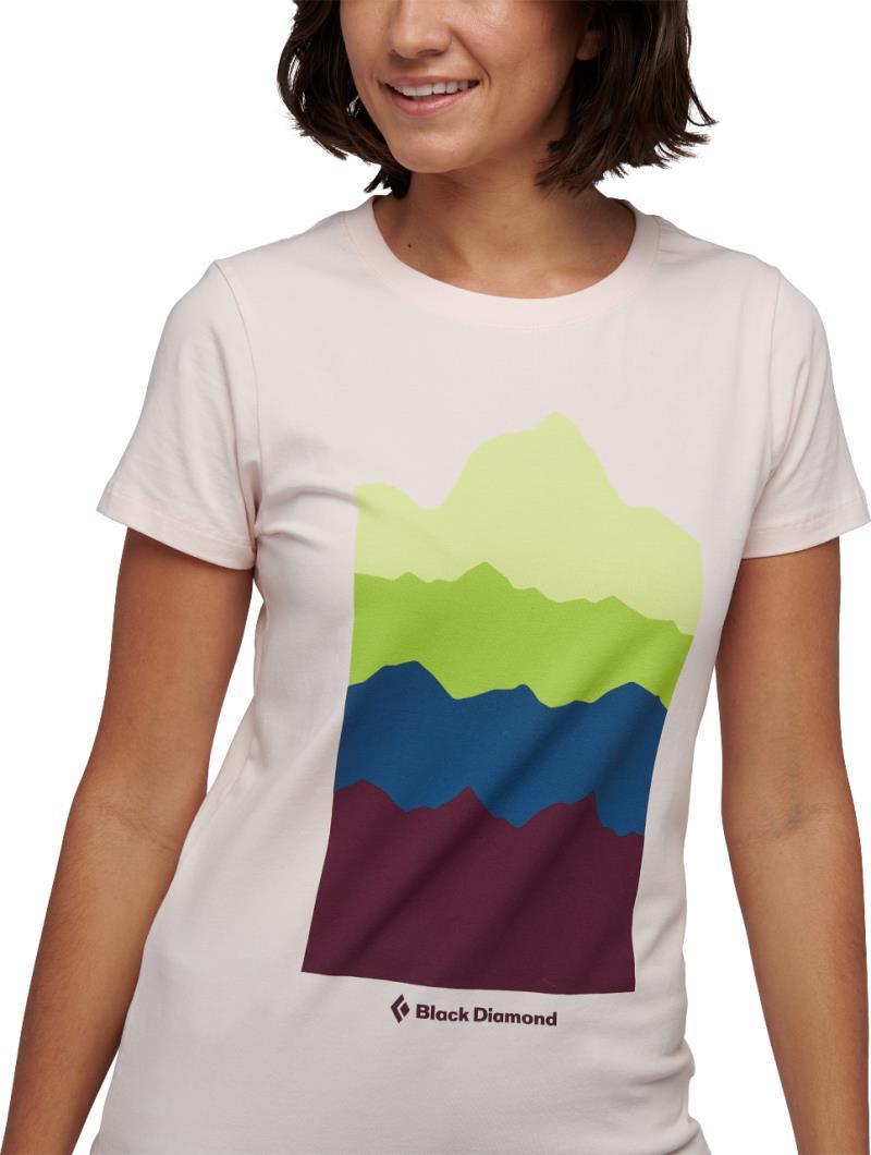 Vista SS Tee - Womens - ice pink 1