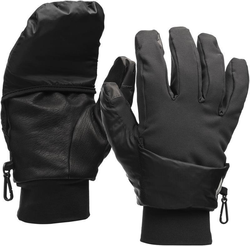 Wind Hood Softshell Gloves - smoke 1