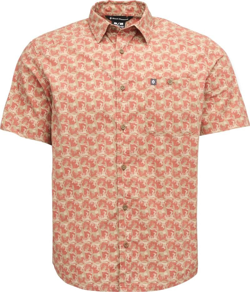 Wingate SS Shirt - Mens - burnt sienna desert tower 1