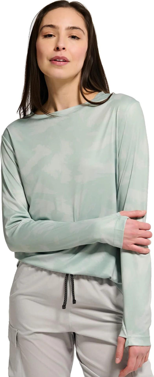 Brackish Crewneck - Womens - slash spruce 1