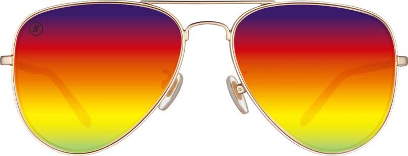 A Series - Arizona Sun, Gold Frame, Red Lens - Not Applicable 2