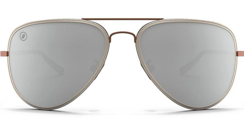 A Series - Mojave Gold, Matte Rose Gold Frame, Silver Polarized Lens - not applicable 1