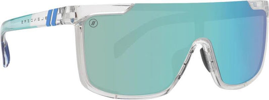 Active SciFi - Aloha West, Gloss Clear Frame, Polarized PureBlend Aqua - Champagne Lens - Not Applicable 1