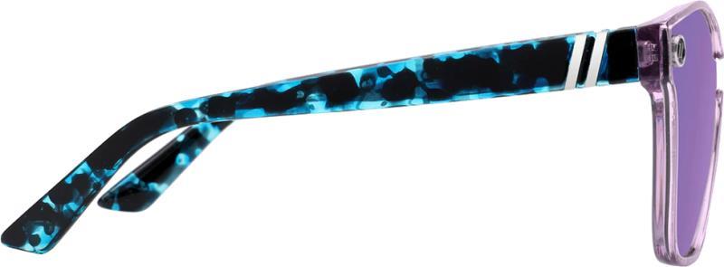 Buttertron - Drivemewild, Gloss Crystal Lilac, Blue + Black Tortoise Frame, Polarized Purple Mirrore - Not Applicable 2