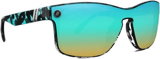 Canyon X2 - Teal Tort, Gloss Teal Tort Frame, Polarized PureBlend Aqua Champagne Mirror Lens - not applicable 1