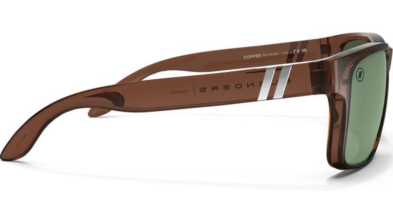 Canyon - Coffee, Gloss Crystal Brown Frame, Polarized Green Lens - not applicable 1