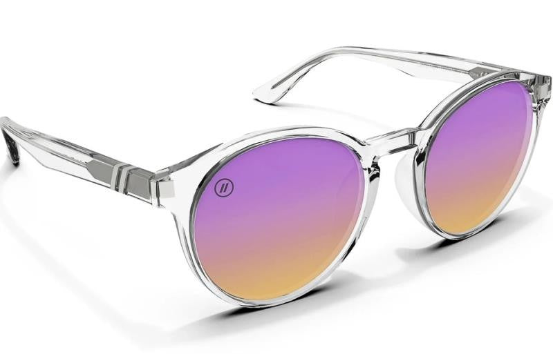 Coastal X2 - Crystal, Gloss Crystal Clear Frame, Polarized PureBlend Lavender Champagne Lens - not applicable 1