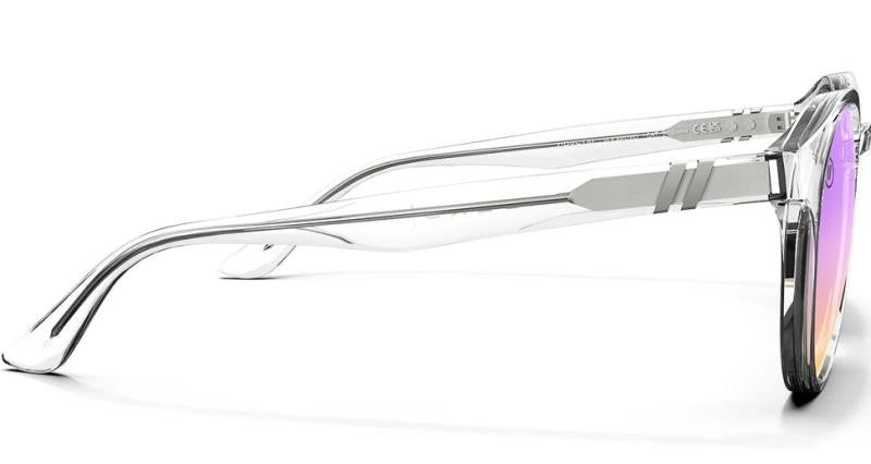 Coastal X2 - Crystal, Gloss Crystal Clear Frame, Polarized PureBlend Lavender Champagne Lens - not applicable 1