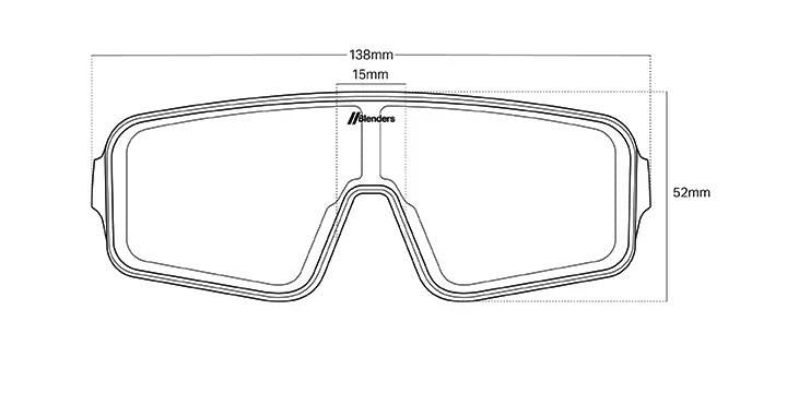 Eclipse Small - Blue Print - not applicable 1