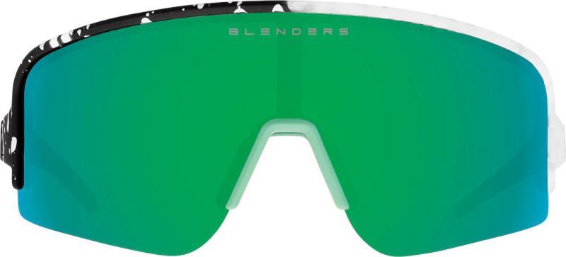 Eclipse X2 - Risk Taker, Matte Split Black and Clear Splatter Frame, Polarized Green Mirrored Lens - not applicable 1
