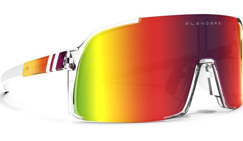 Expose - Future Ruler, Gloss Clear Frame, PureBlend Red Rainbow Mirror Lens - not applicable 1