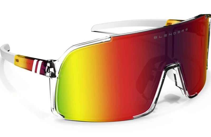 Expose - Future Ruler, Gloss Clear Frame, PureBlend Red Rainbow Mirror Lens - not applicable 1