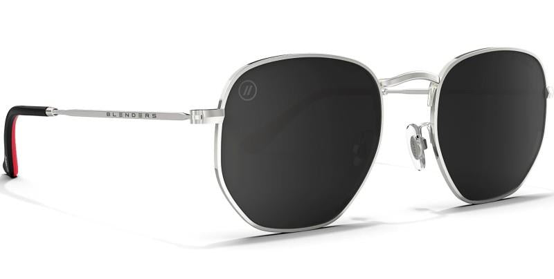 Hexagram - Alana Springsteen, Gloss Silver Frame, Polarized PureBlend Smoke Lens - not applicable 1