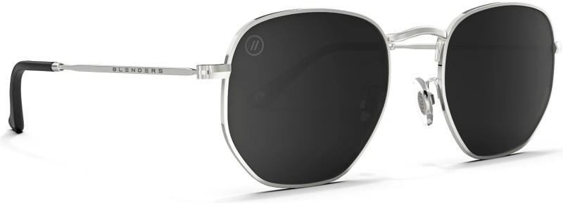 Hexagram - Sterling J, Gloss Silver Frame, Polarized PureBlend Smoke Lens - not applicable 1