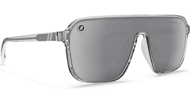 Meister X2 - Crystal, Gloss Crystal Clear Frame, Polarized PureBlend Silver Mirror Lens - not applicable 1