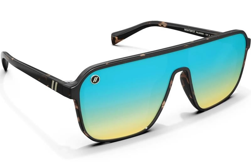 Meister X2 - Nightspot, Gloss Crystal Tortoise Frame, Polarized PureBlend Aqua Champagne Lens - not applicable 1