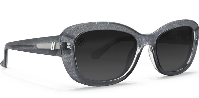 Olivia - Shadow - Gloss Silver Frame, Polarized Smoke Gradient Lens - not applicable 1