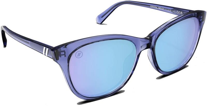 Palmy - Crystal Indigo, Crystal Indigo Frame, Polarized Blue Mirror Lens - not applicable 1