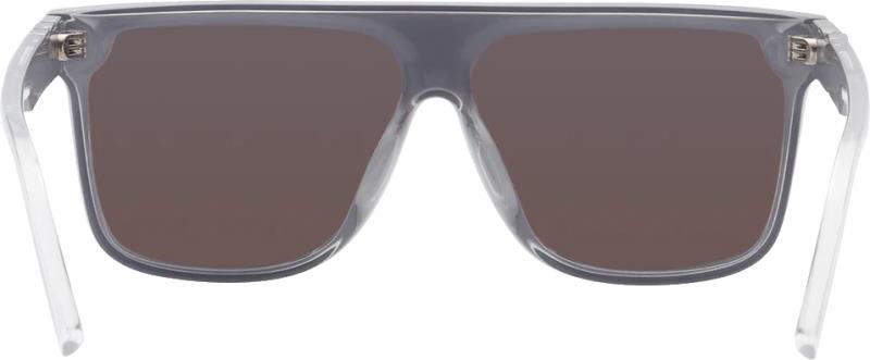 SciFi - Dynasty Ice, Crystal Clear and Metallic Silver Frame, Polarized Blue Mirrored Lens - Not Applicable 3
