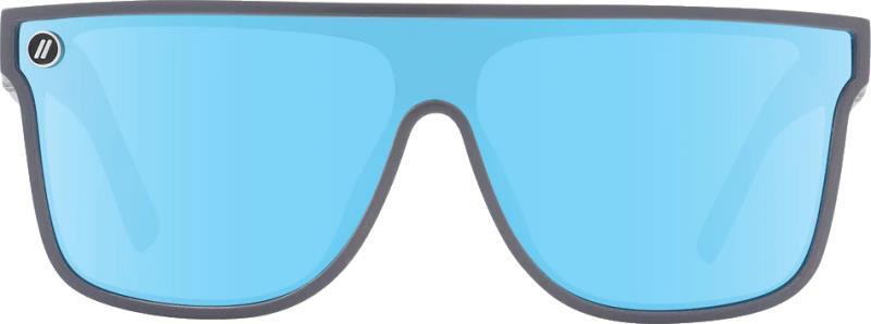 SciFi - Dynasty Ice, Crystal Clear and Metallic Silver Frame, Polarized Blue Mirrored Lens - Not Applicable 4