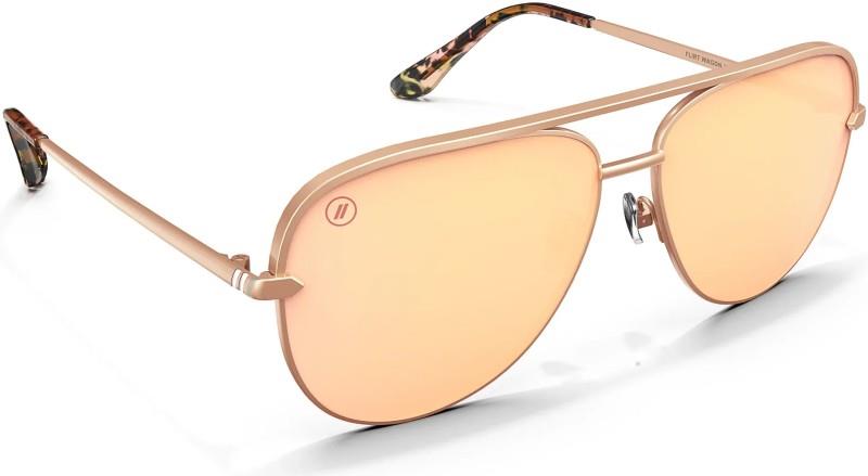 Shadow - Flirt Wagon, Matte Gold Frame, Polarized Champagne Mirror Lens - not applicable 1